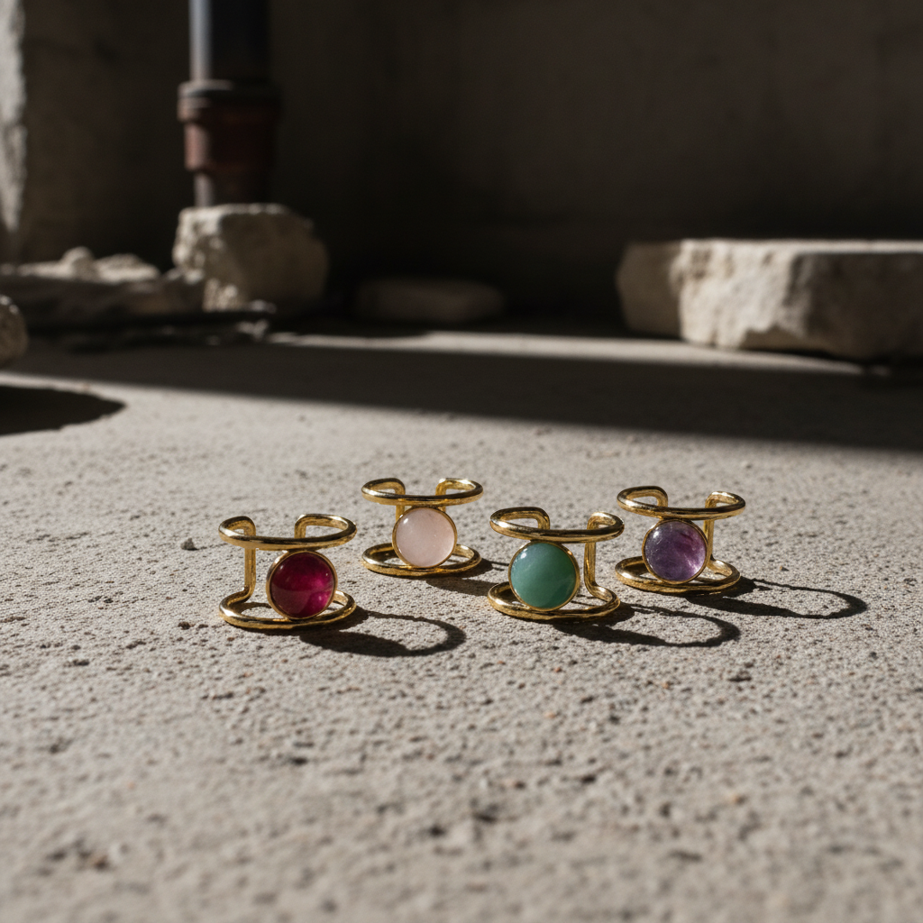 Anillo Gemas - Bodegón | Reinas by Stravaganzza Moda