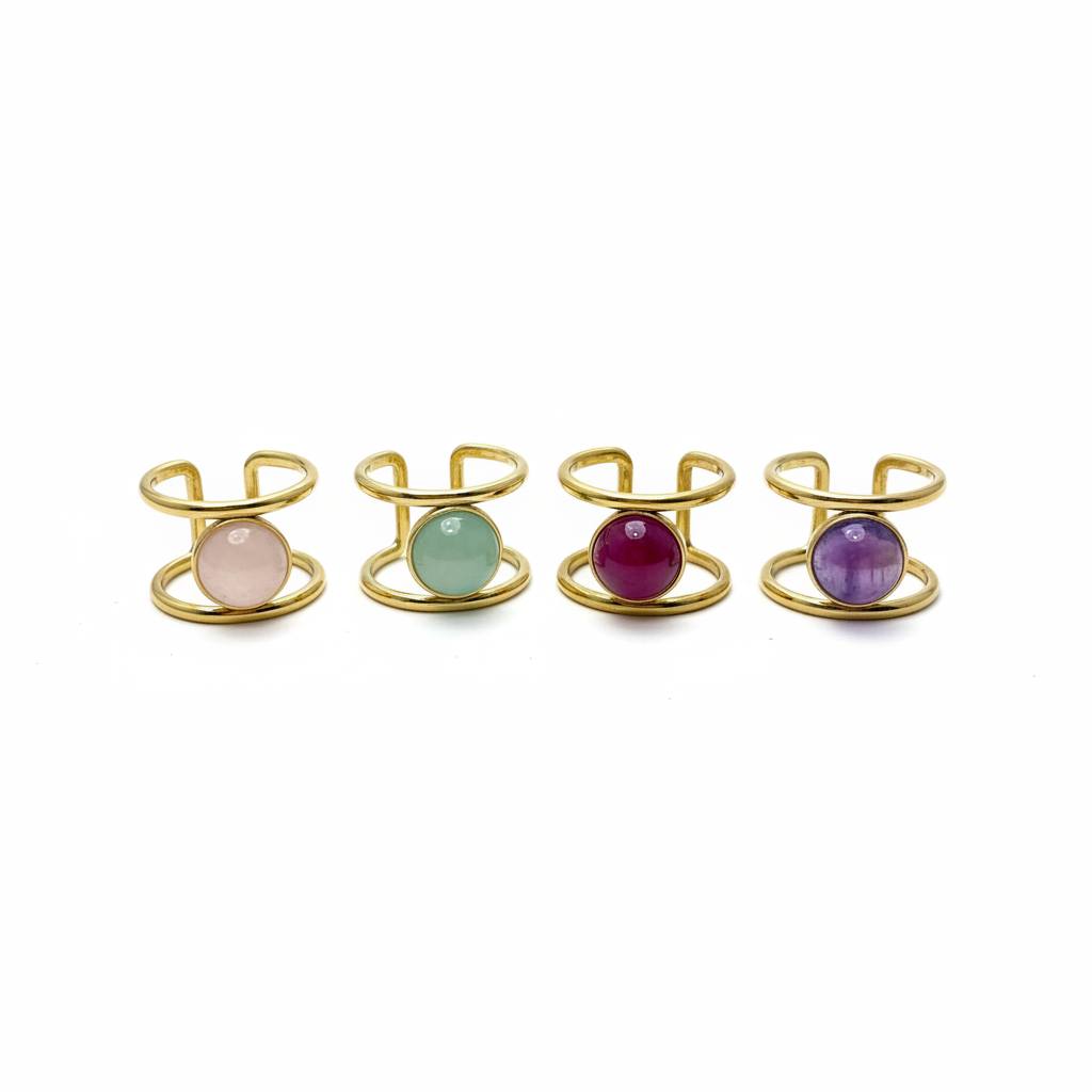 Anillo Gemas - Todas las Variantes | Reinas by Stravaganzza Moda