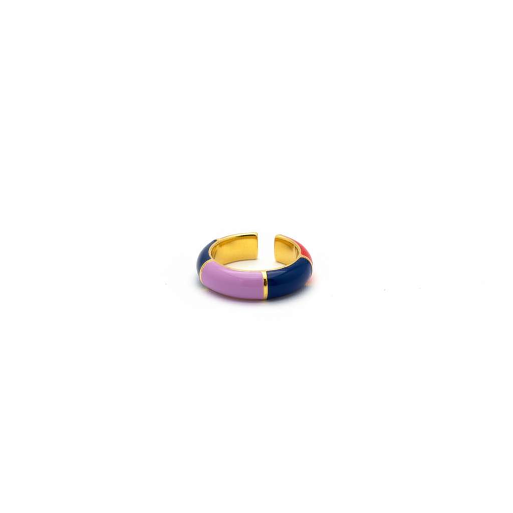 Anillo Mosaico Lila