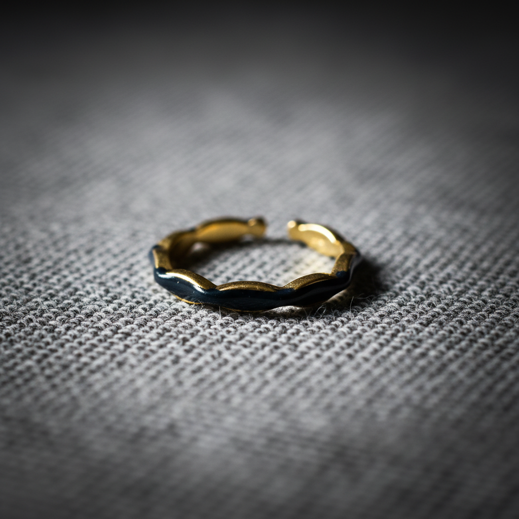 Anillo Noctis - Detalle Negro