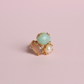 Anillo piedras combinadas