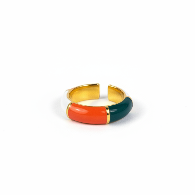 Anillo Prisma Blanco