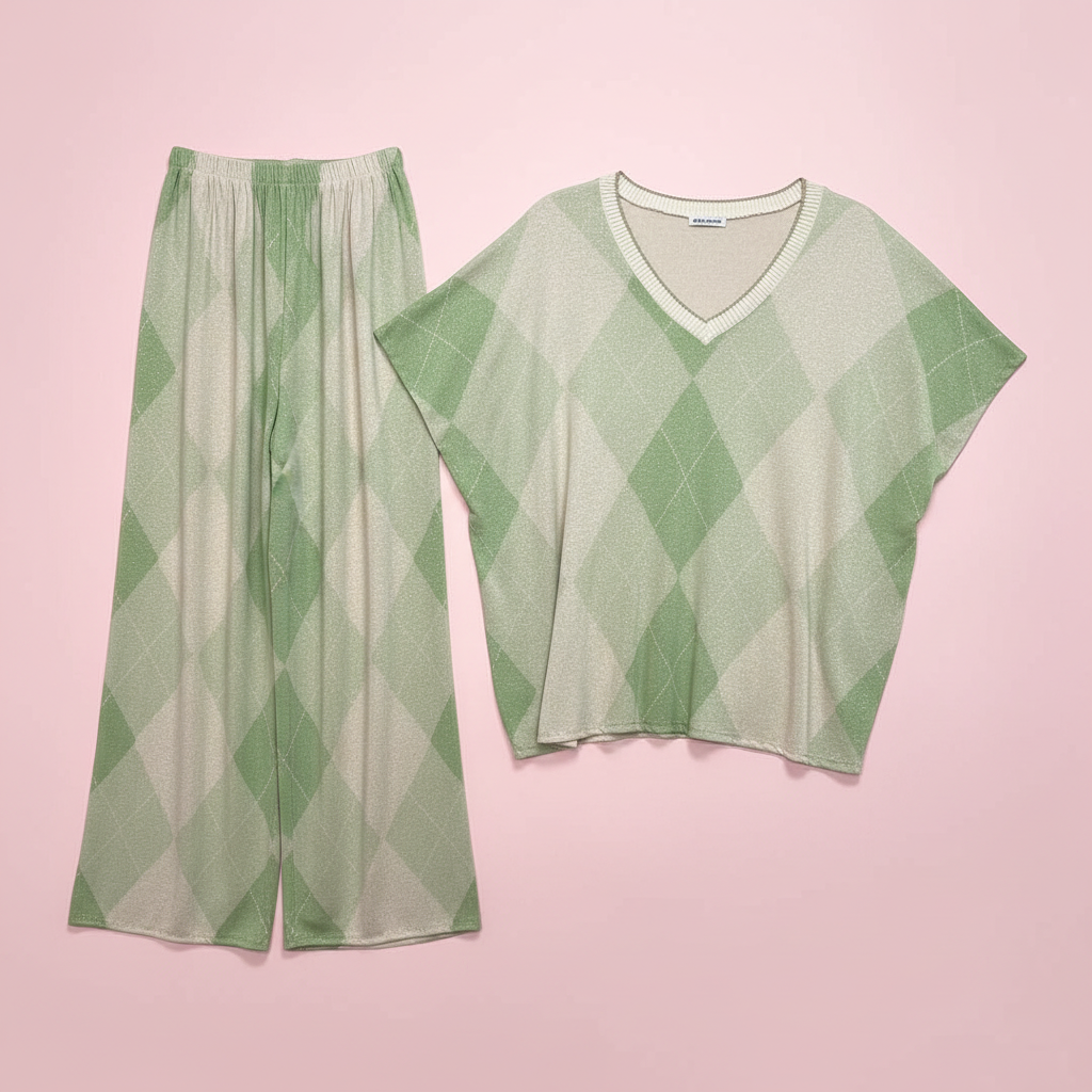 Argyle - Conjunto plano