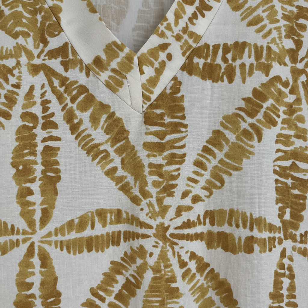 Blusón Palmera - Detalle