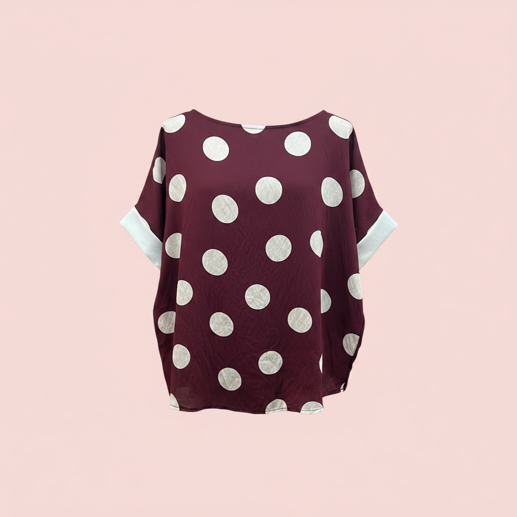 Blusa Bolero producto solo granate