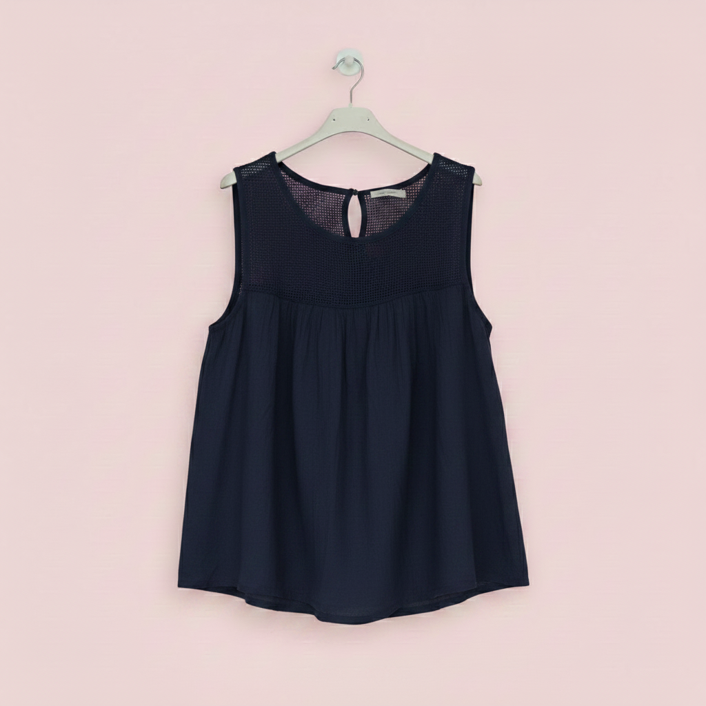 Blusa Caleta Azul Marino