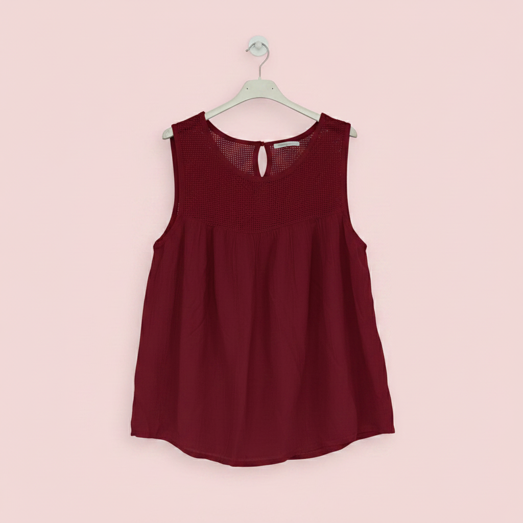 Blusa Caleta Burdeos
