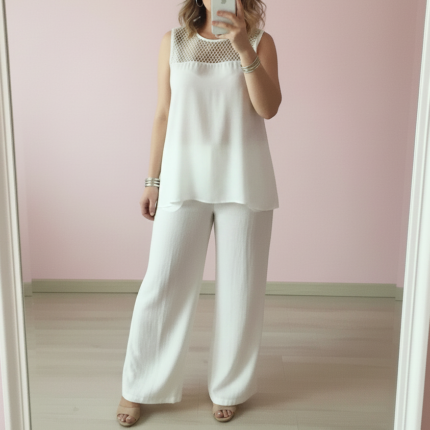 Blusa Caleta Paqui Espejo