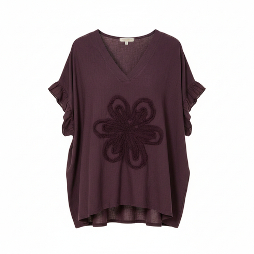 Blusa Floré Fondo Blanco