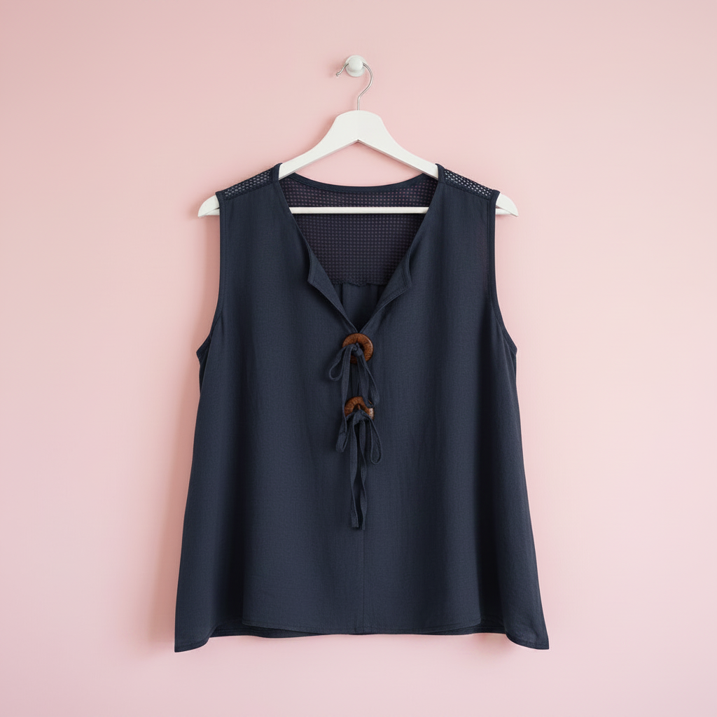 Blusa Levante Azul Marino