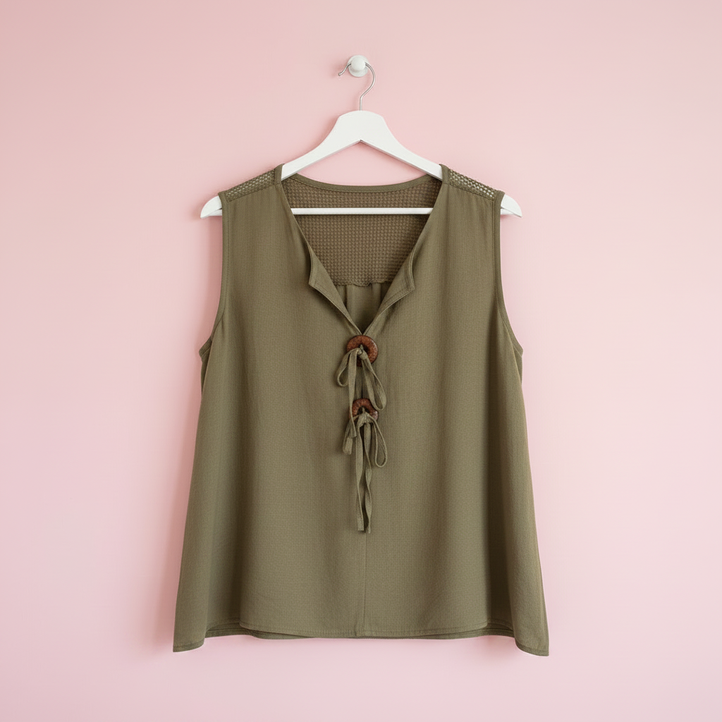 Blusa Levante Verde Oliva