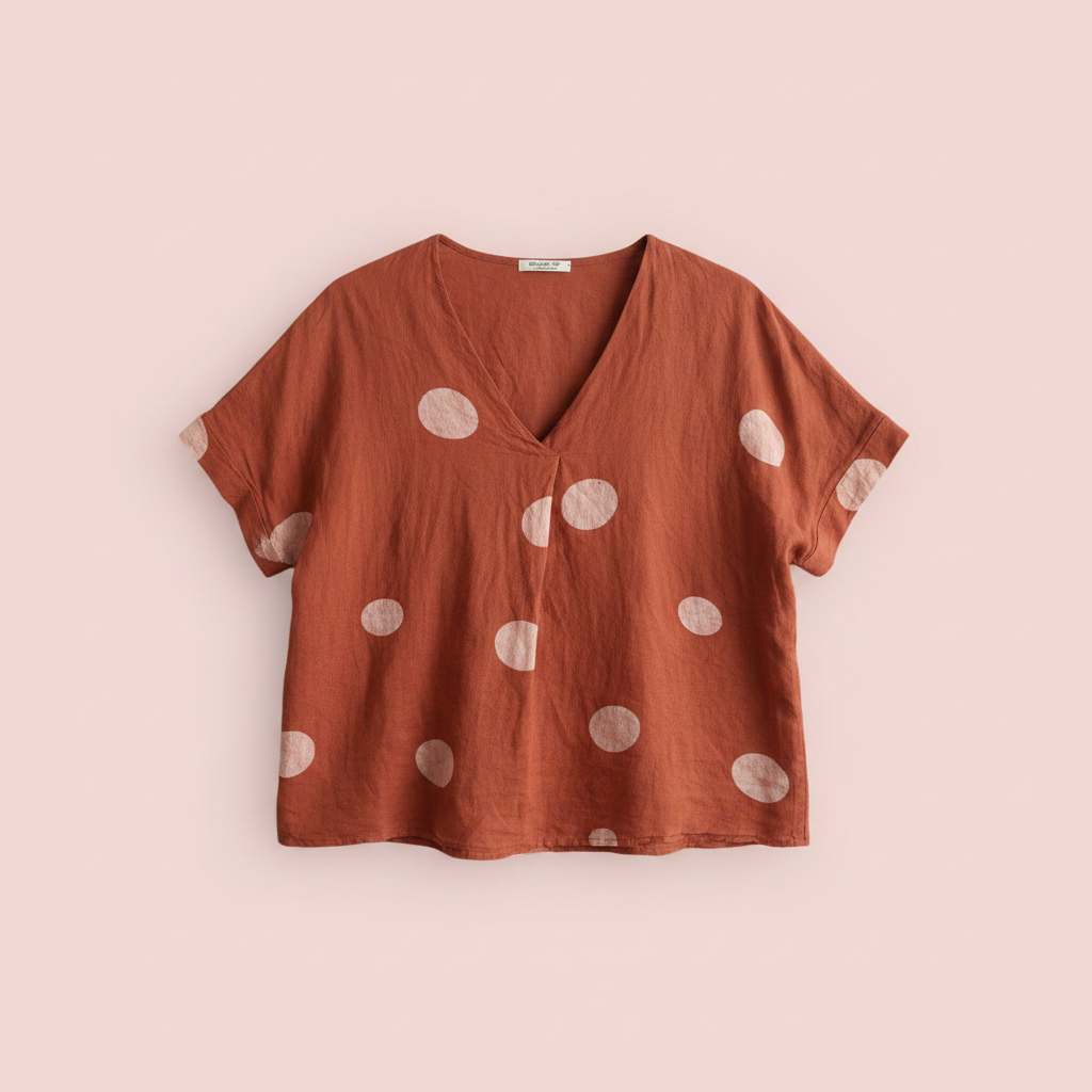 Blusa Moon - Producto Teja