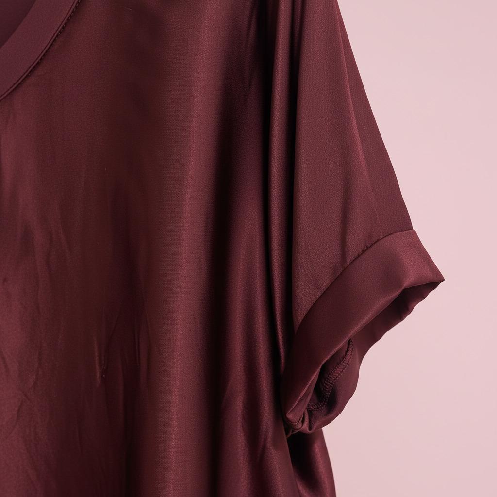 Blusa satinada detalle