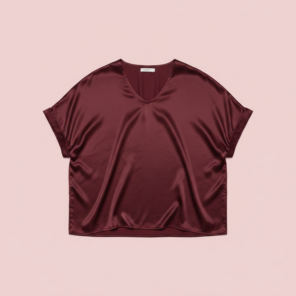 Blusa satinada producto solo