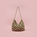 Bolso crochet camel - producto solo