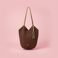 Bolso crochet marrón