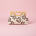 Bolso Flor de Campo - Solo bolso fondo rosa