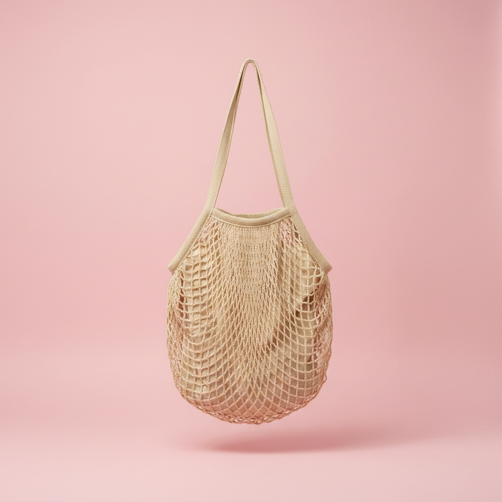 Bolso red beige