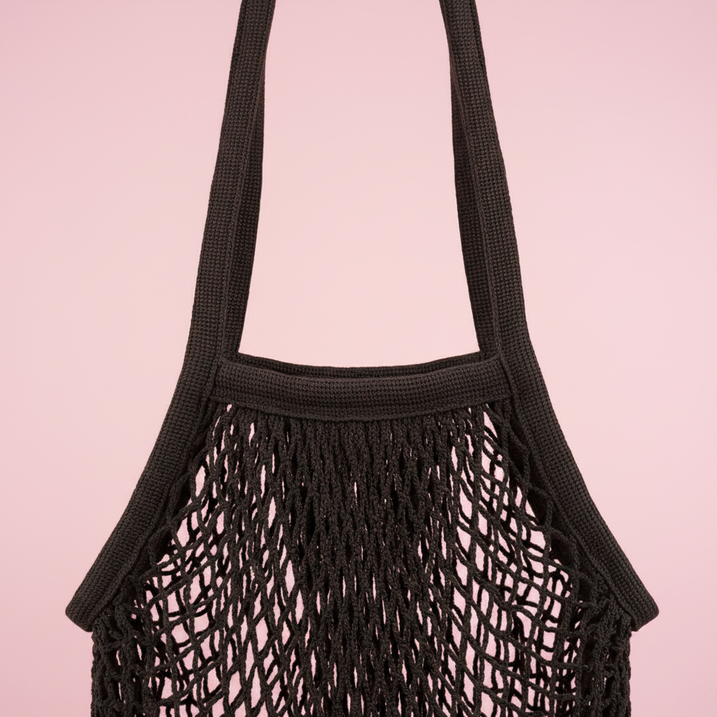 Bolso red negro - detalle