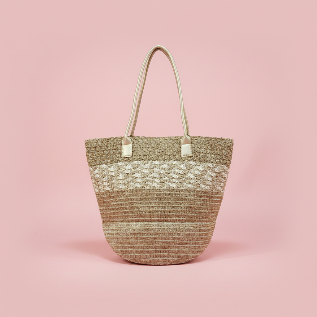 Bolso tote dorado - producto solo