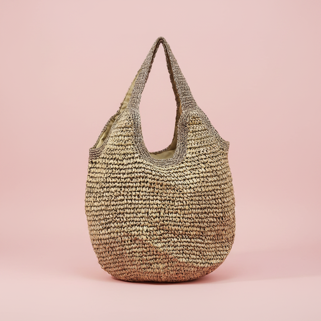 Bolso tote rafia - producto solo