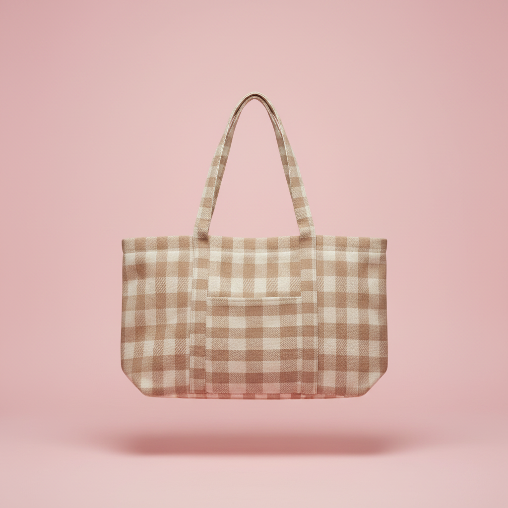 Bolso Vichy Beige - Producto