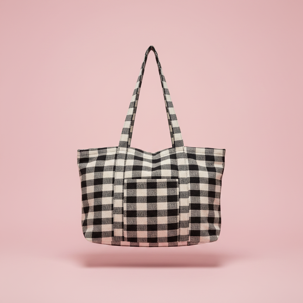 Bolso Vichy Negro - Producto