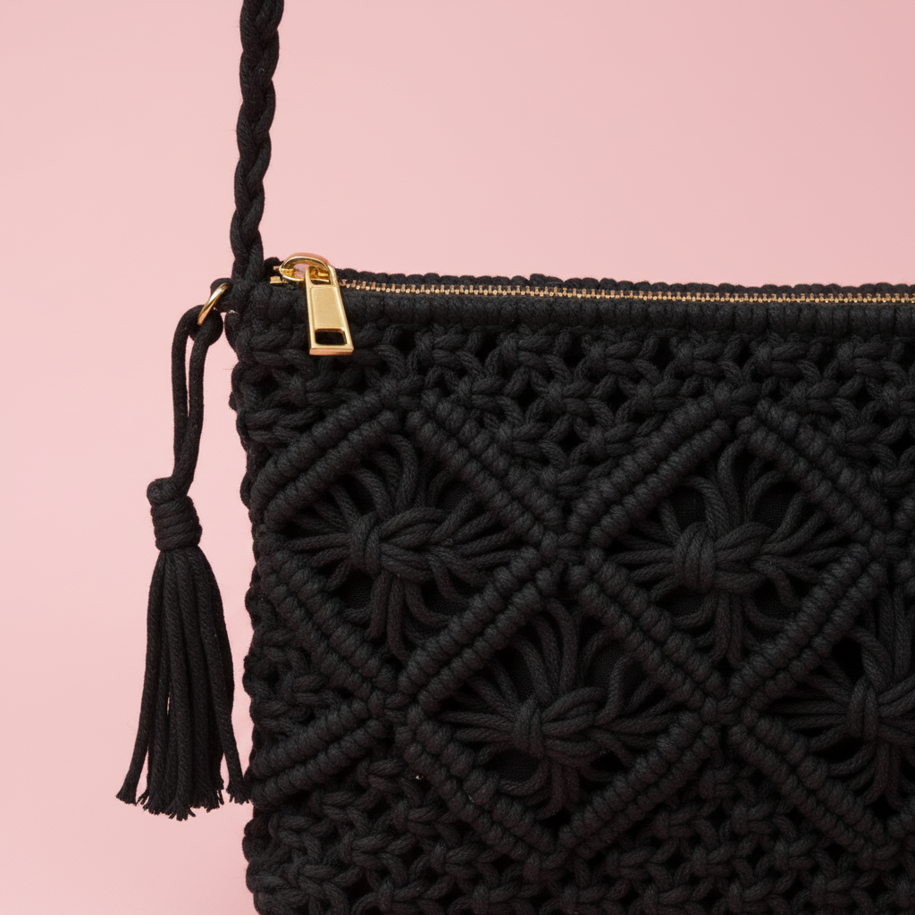 Bolso Zagora Negro - Detalle