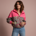 Bomber Candy con modelo