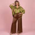 Camisa Bardot Verde Intenso