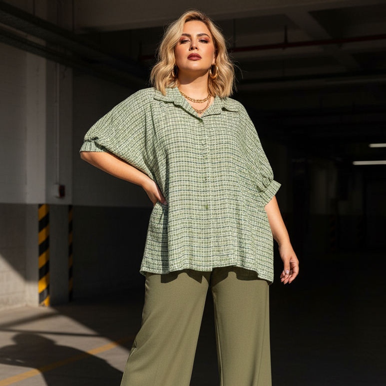 Camisa Kira urbana cadera