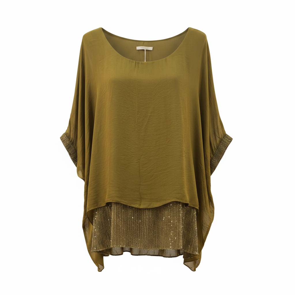 Camisa mostaza sin percha
