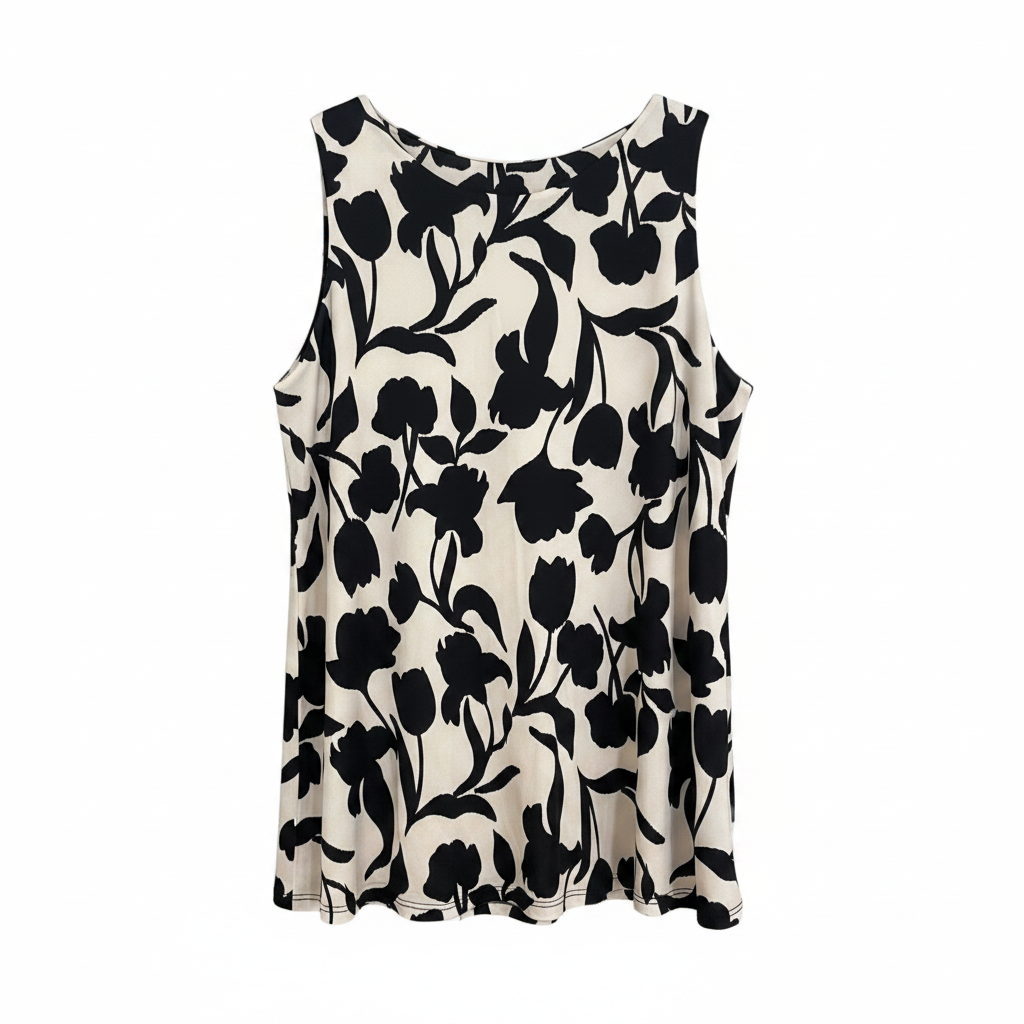 Camiseta Flora - Fondo blanco