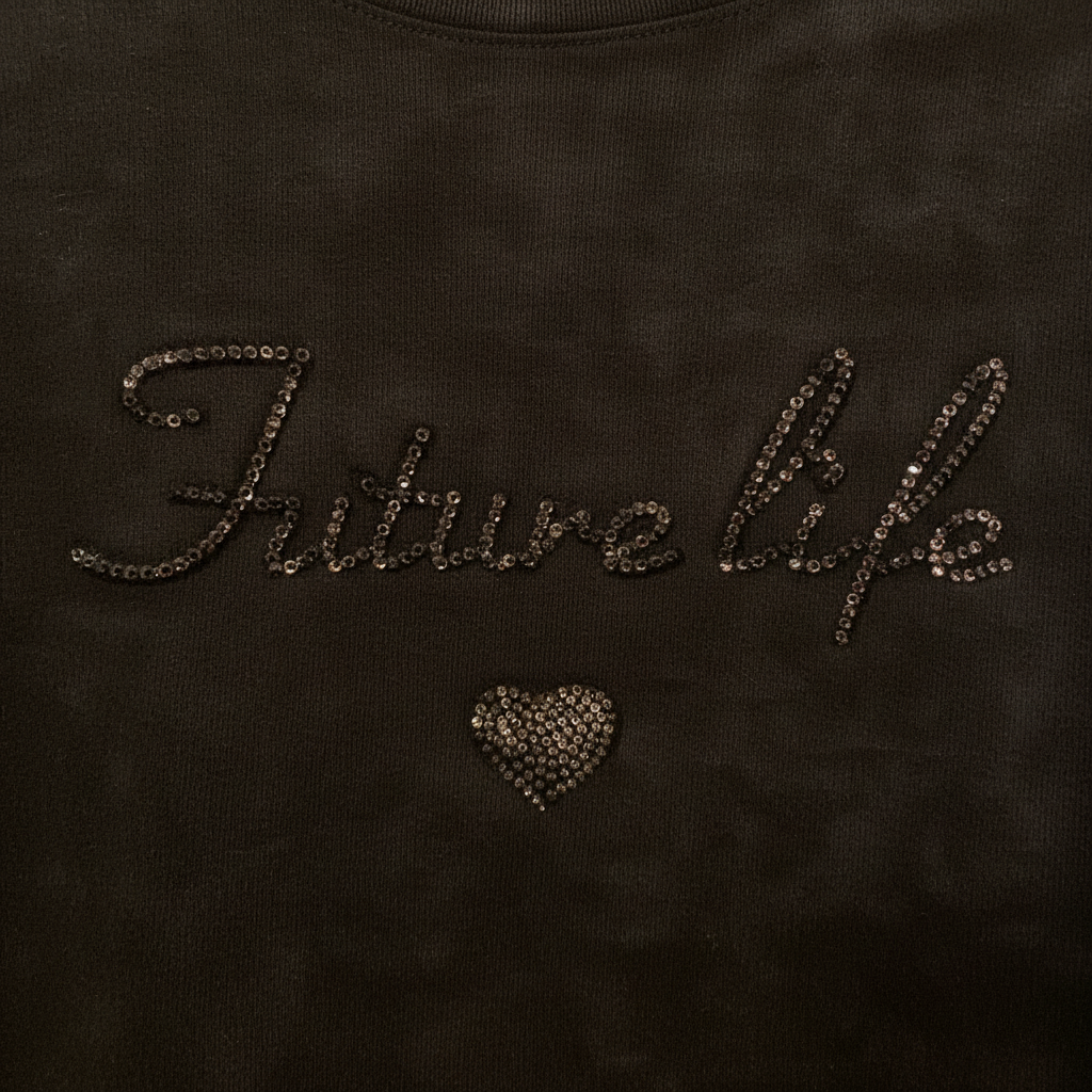 Camiseta Future - Detalle negro