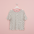Camiseta Polka Blanca percha