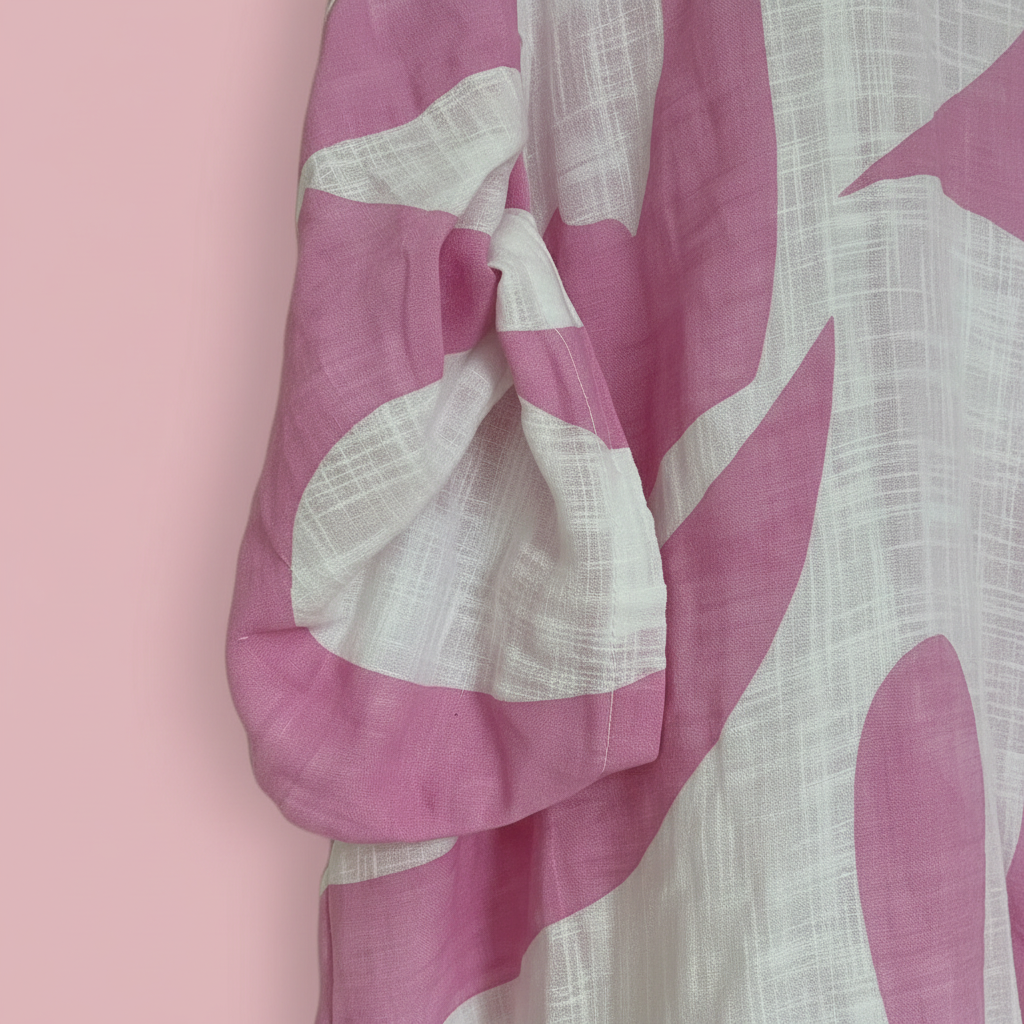 Camisola Flamingo - Detalle