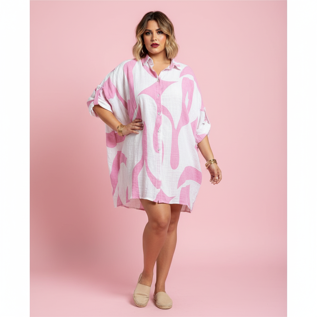 Camisola Flamingo - Modelo Paqui