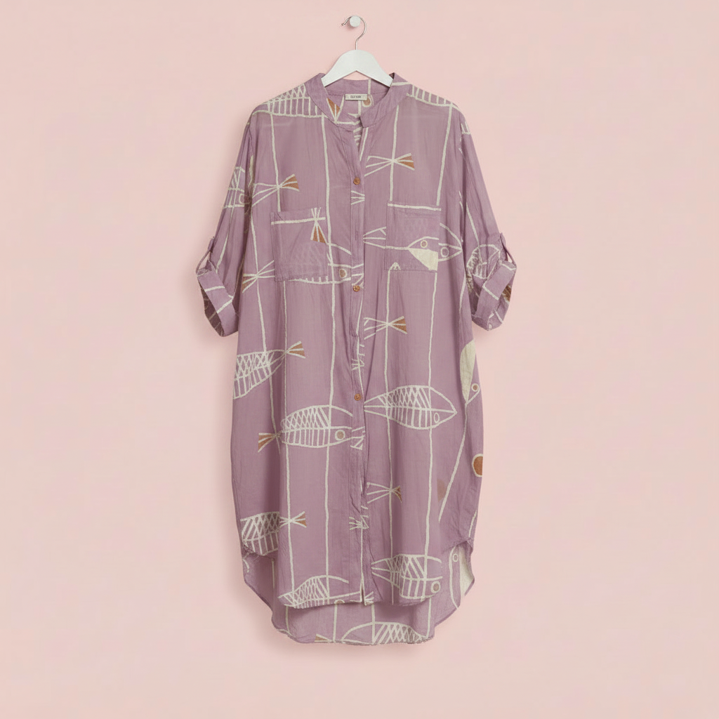 Camisola Lila Lino