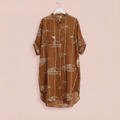 Camisola Marrón Transparente