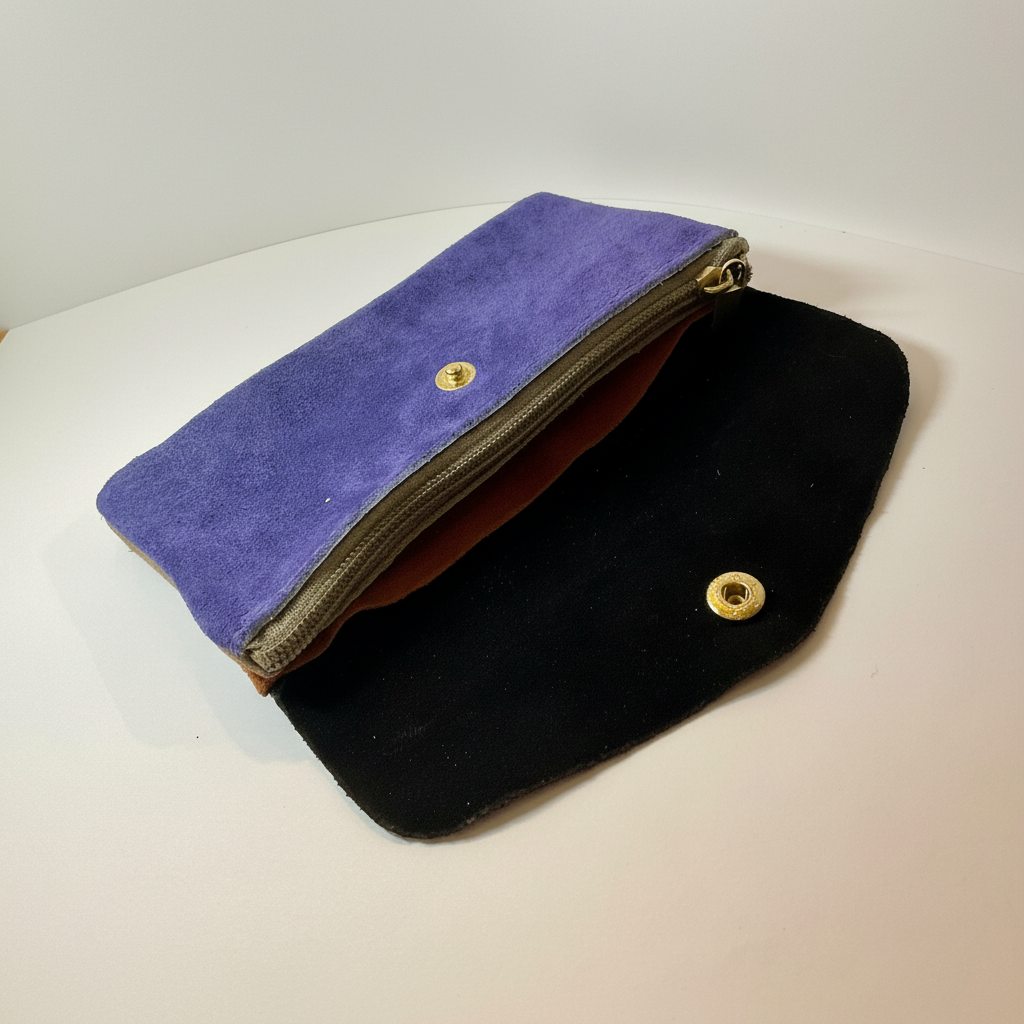 Cartera Prisma Combinada morado | Reinas by Stravaganzza Moda