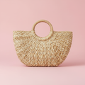 Cesta Pradera color mimbre
