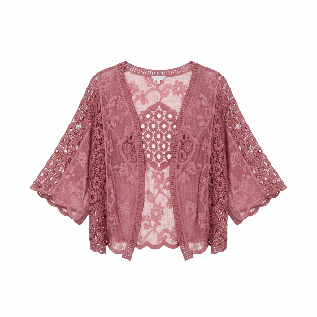 Chaqueta Marsala - Fondo blanco