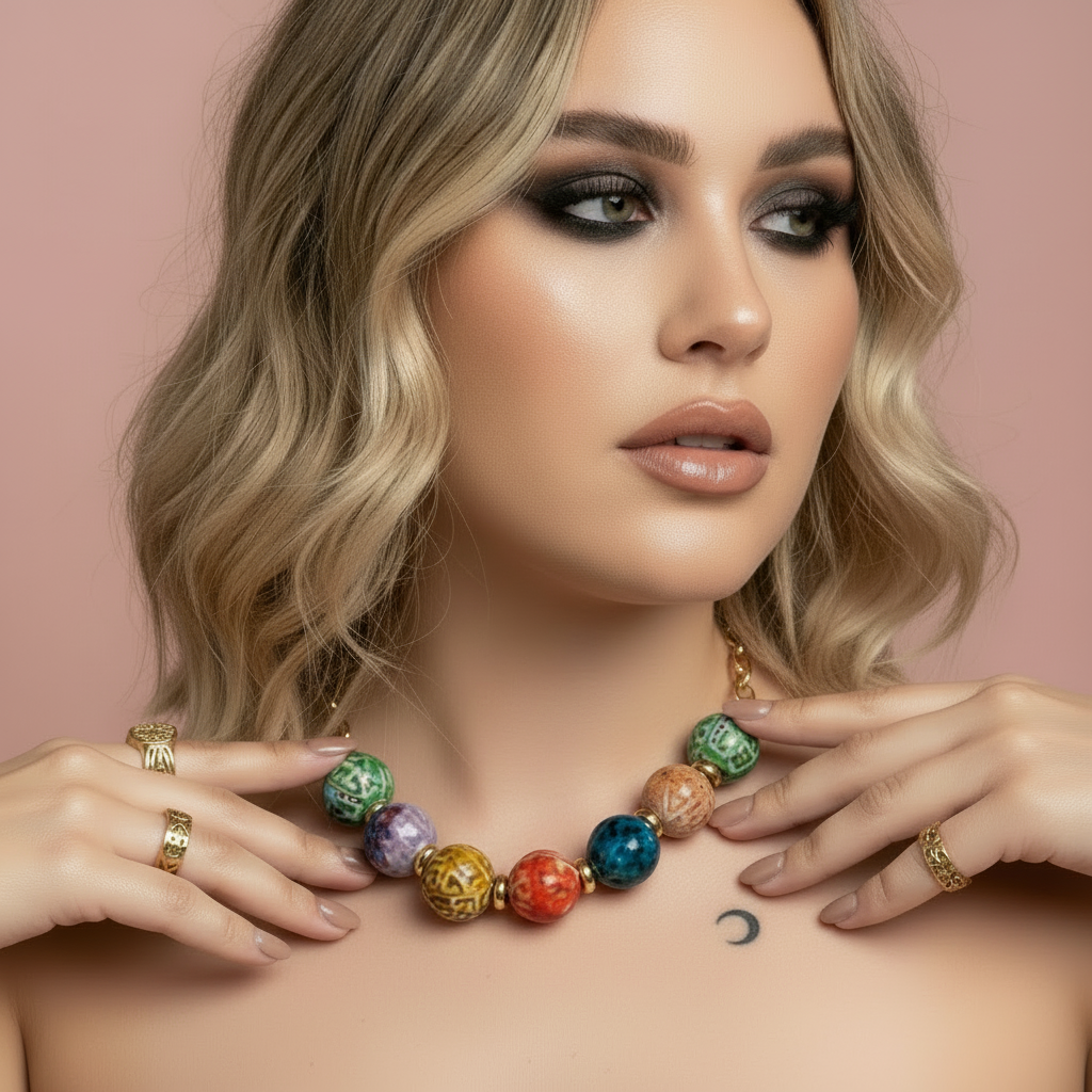 Collar Arcoíris | Reinas by Stravaganzza Moda
