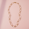 Collar cadena dorada producto