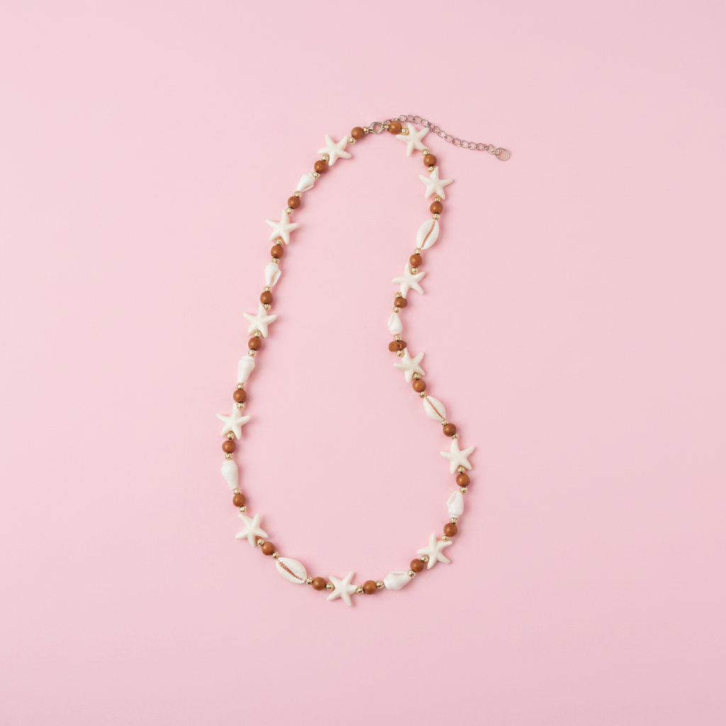 Collar Caracola Marrón