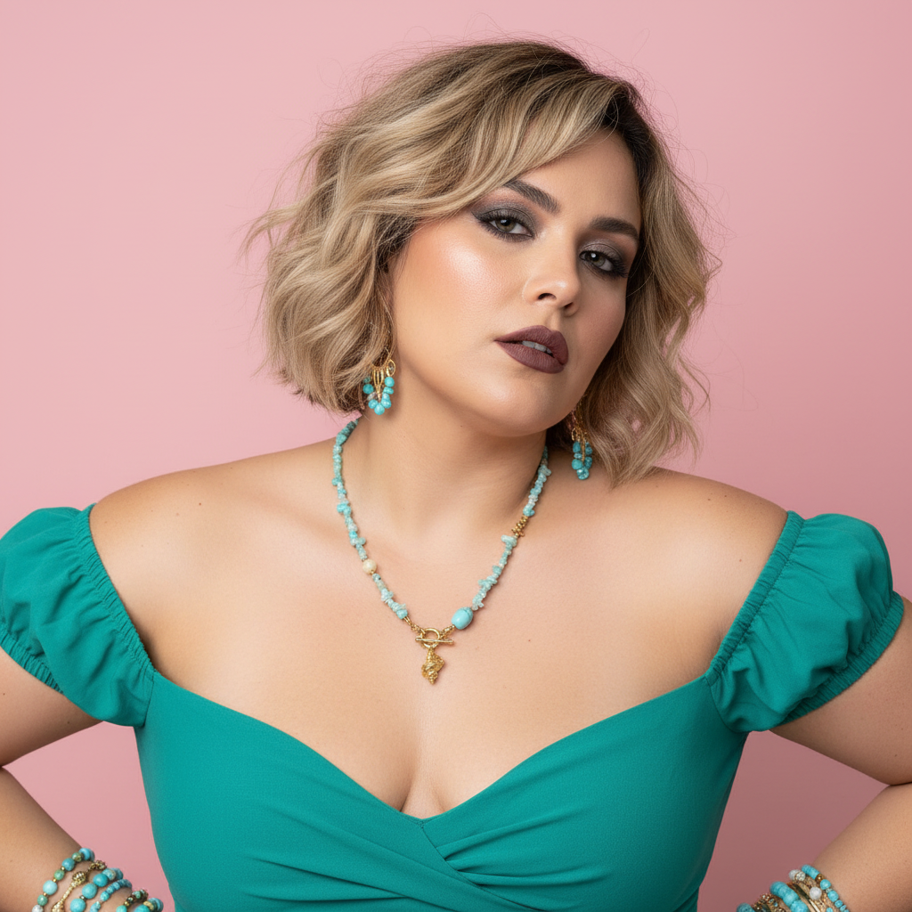 Collar Caribe - Modelo Paqui