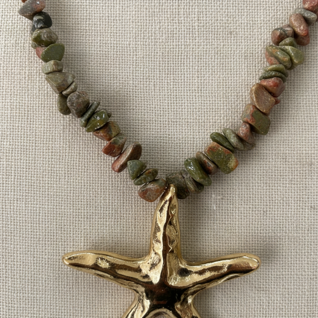 Collar Estrella de Mar detalle
