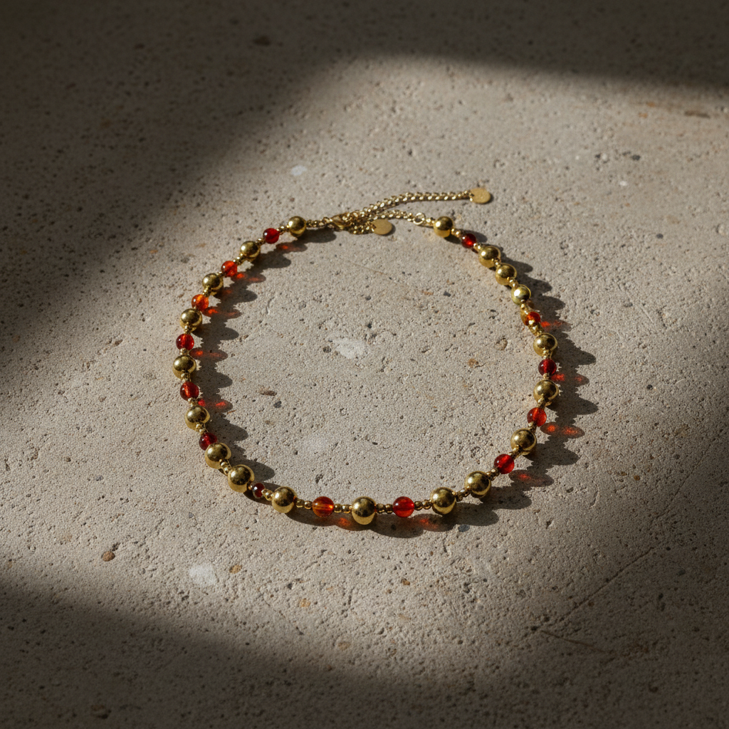 Collar Fuego | Reinas by Stravaganzza Moda