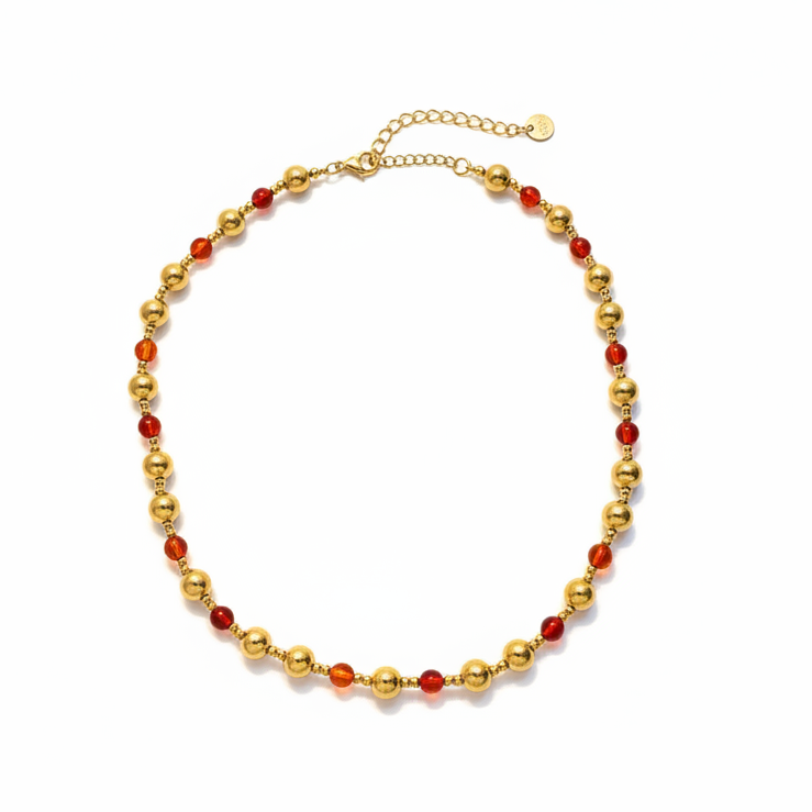 Collar Fuego | Reinas by Stravaganzza Moda