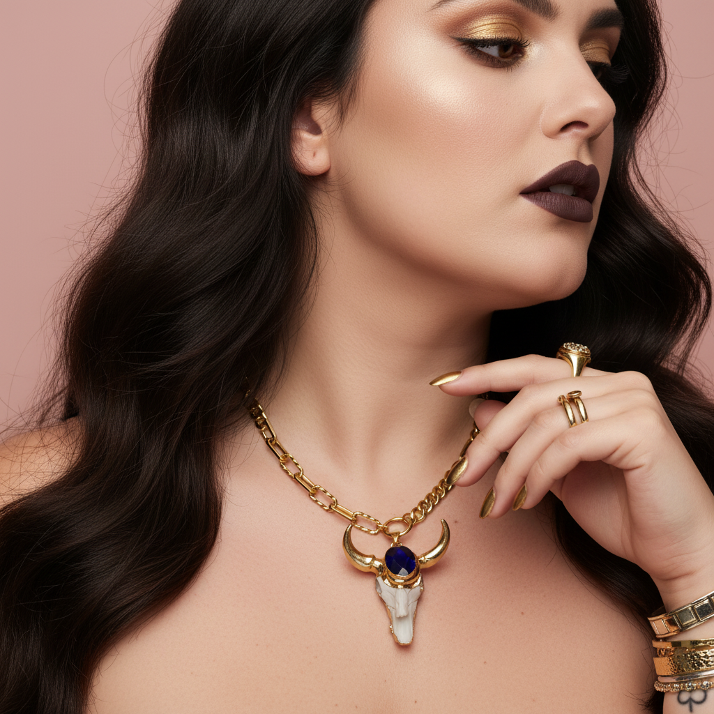 Collar Inanna | Reinas by Stravaganzza Moda